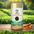 Vansam – Turmeric Herbal Infusion | Natural Anti-Inflammatory Herbal Blend | Supports Immunity, Digestion & Detox | 100% Pure Ingredients | 100gm Loose Leaf