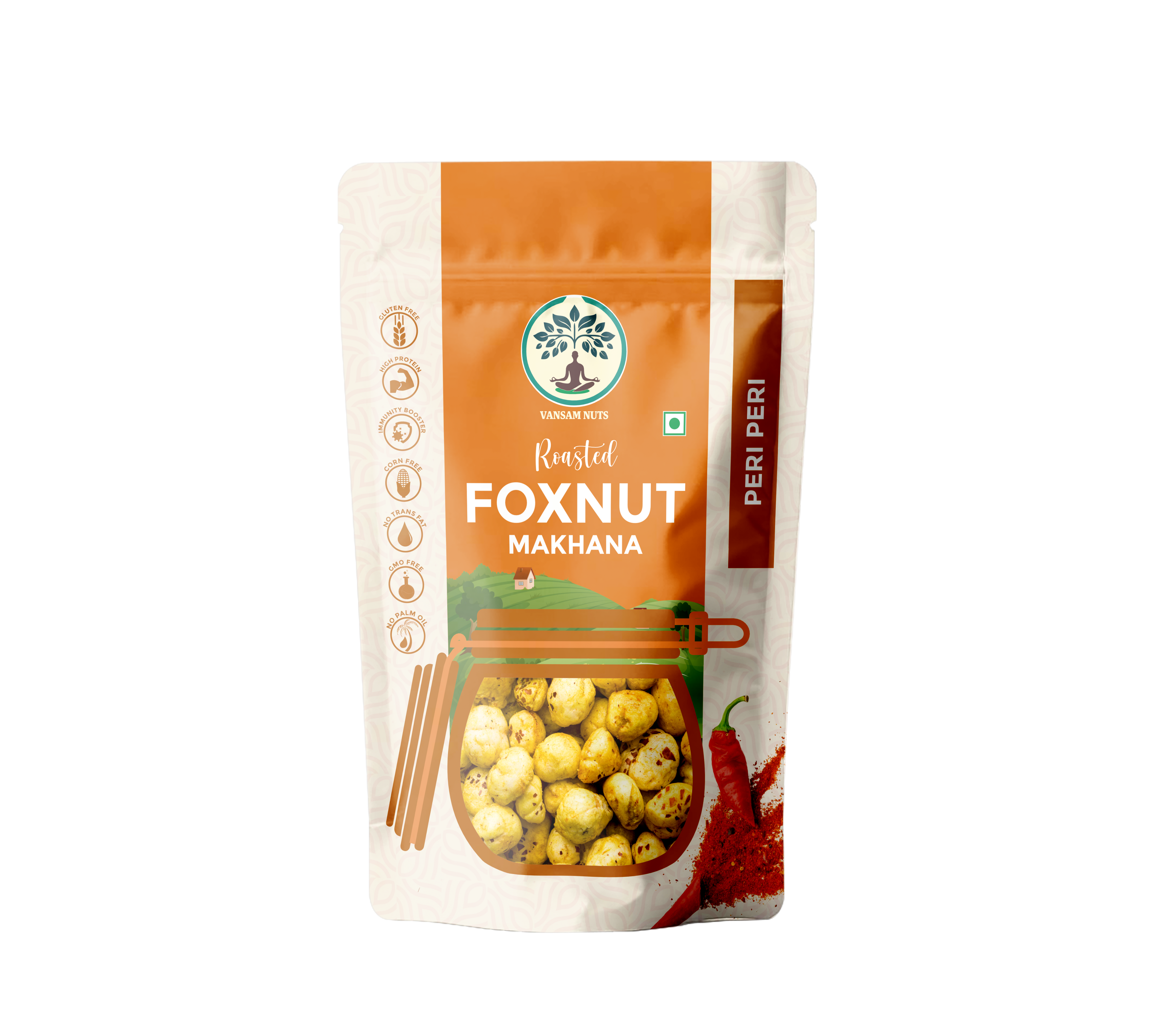Peri Peri Roasted Foxnut Makhana