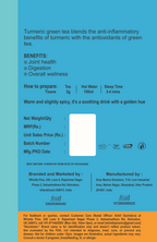 Vansam Tea – Turmeric Green Tea | Natural Anti-Inflammatory Herbal Blend | Supports Immunity, Digestion & Detox | 100% Pure Ingredients | 100gm Loose Leaf