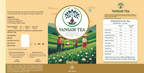 Vansam Tea – Chamomile Green Tea | Calming Herbal Blend for Relaxation & Better Sleep | 100% Natural Ingredients | Light Caffeine | 100gm Loose Leaf