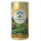 Vansam Tea – Chamomile Green Tea | Calming Herbal Blend for Relaxation & Better Sleep | 100% Natural Ingredients | Light Caffeine | 100gm Loose Leaf